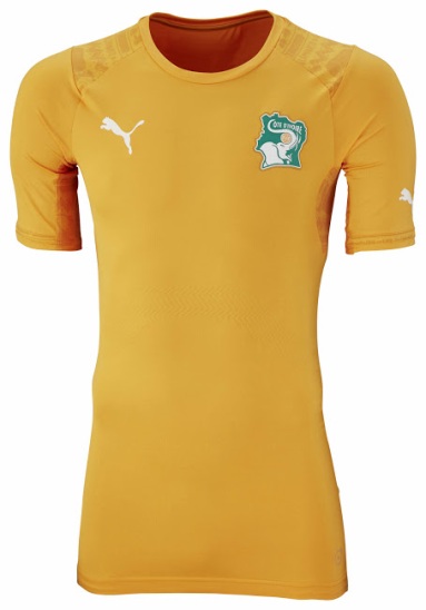 Ivory Coast 2014 World Cup Home Kit 2